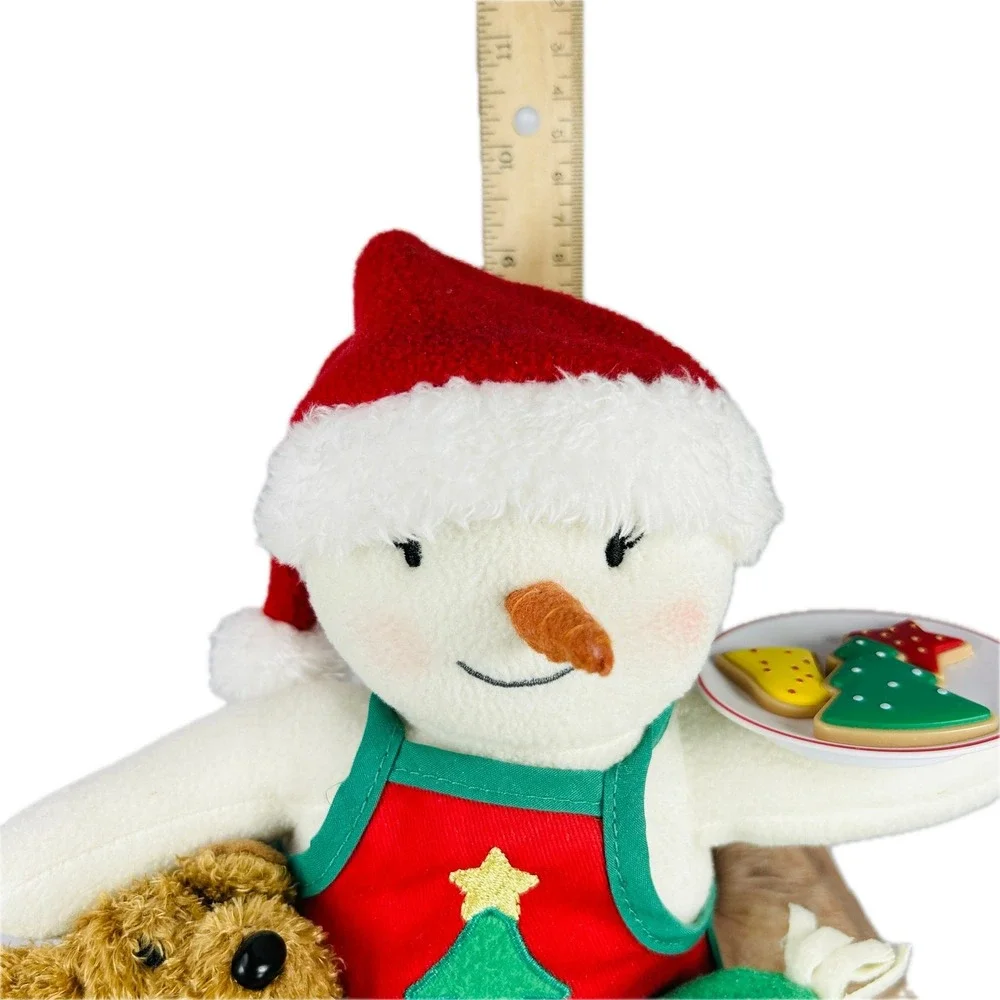 Hallmark‎ TIME FOR COOKIES 2015 Jingle Pals Plush Motion Sound Snowmen Dog Video